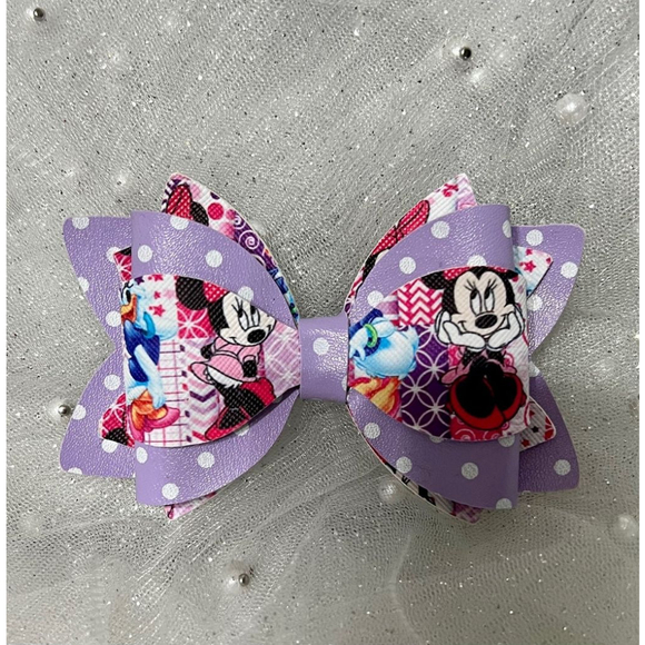 Disney Minnie Mouse Sequence ears, with detachable hair bow. - Picture 2 of 2